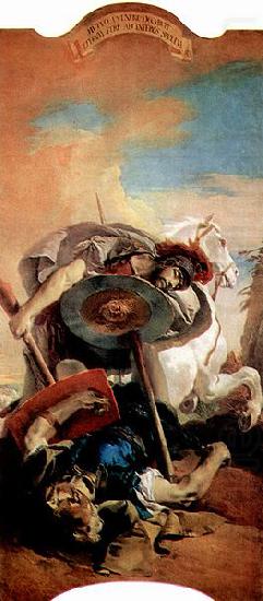 Giovanni Battista Tiepolo Eteokles und Polyneikes china oil painting image